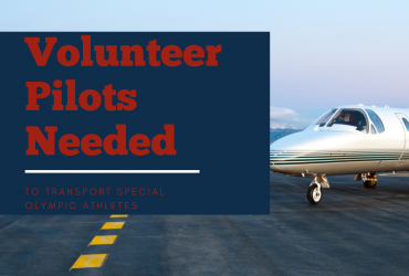 volunteer pilots needed special olympics